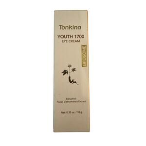 Tonkina Youth Eye Cream 1700 Bakuchiol Skin Types 0.35 OZ EXP 06/27